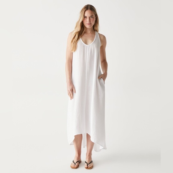 MICHAEL STARS NWOT SADE GAUZE DRESS - Picture 3 of 7